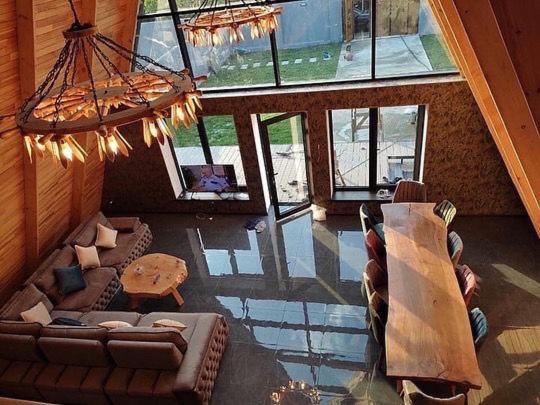 Qafqaz Wood Chalet Gabala Kültér fotó