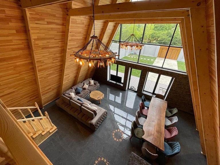 Qafqaz Wood Chalet Gabala Kültér fotó
