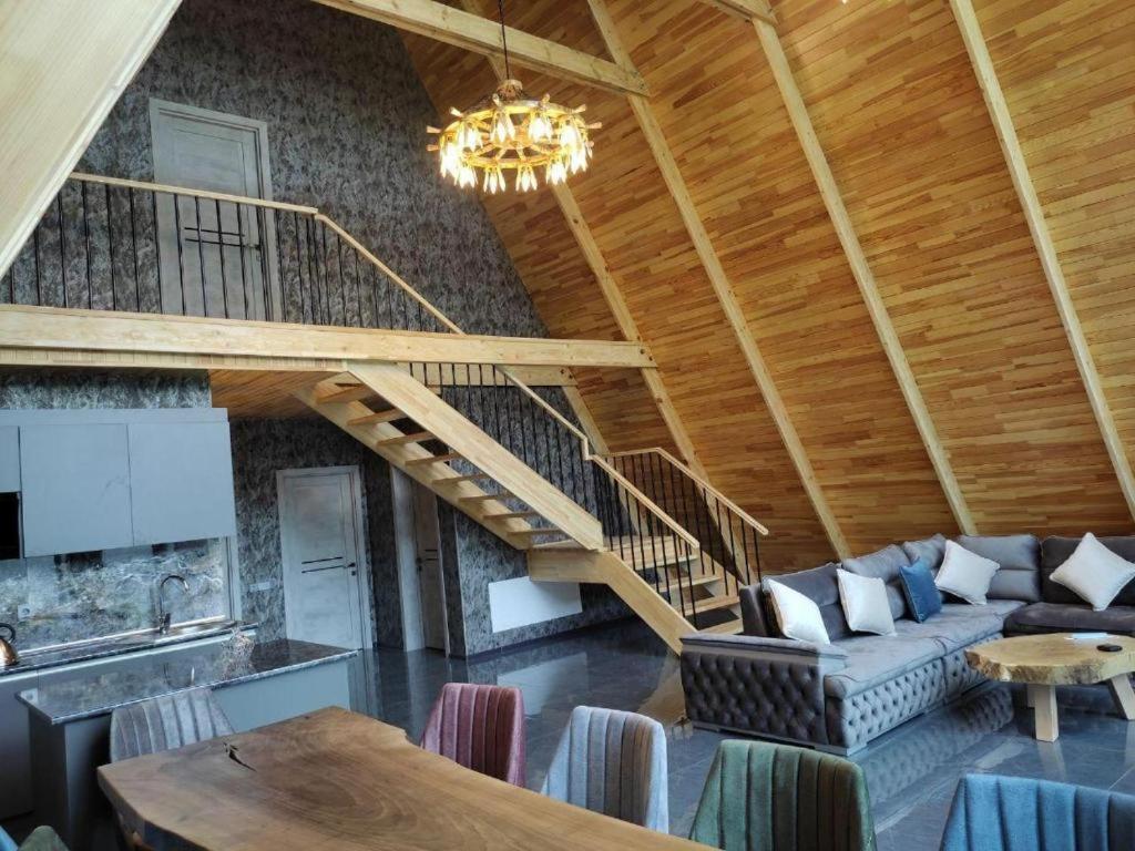 Qafqaz Wood Chalet Gabala Kültér fotó