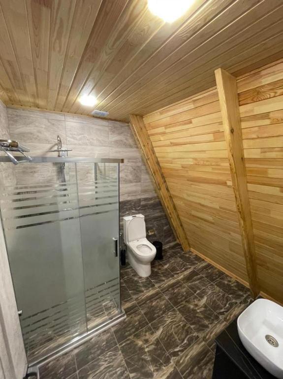 Qafqaz Wood Chalet Gabala Kültér fotó