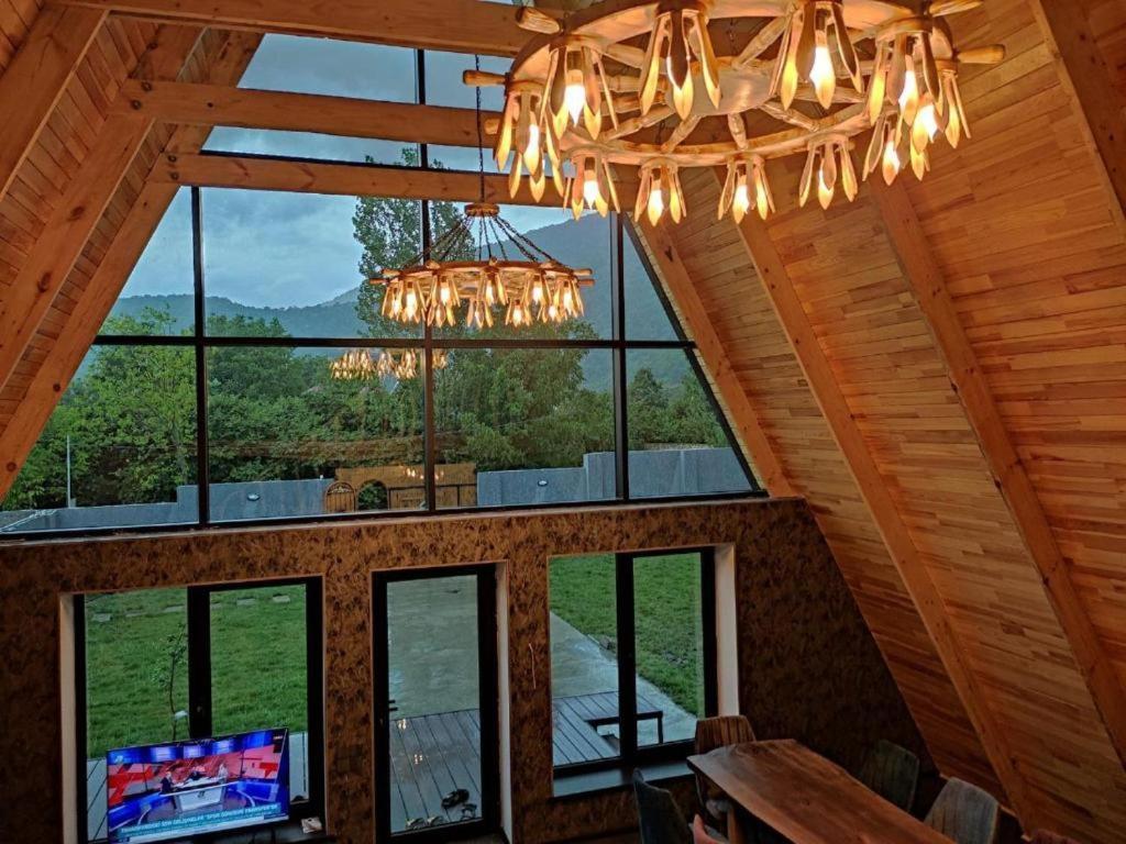 Qafqaz Wood Chalet Gabala Kültér fotó